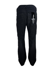 Xray solid black kicker denim