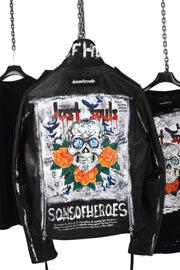 Hand Painted Collection T -lost souls -black