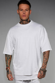 Oversized Boxy T White