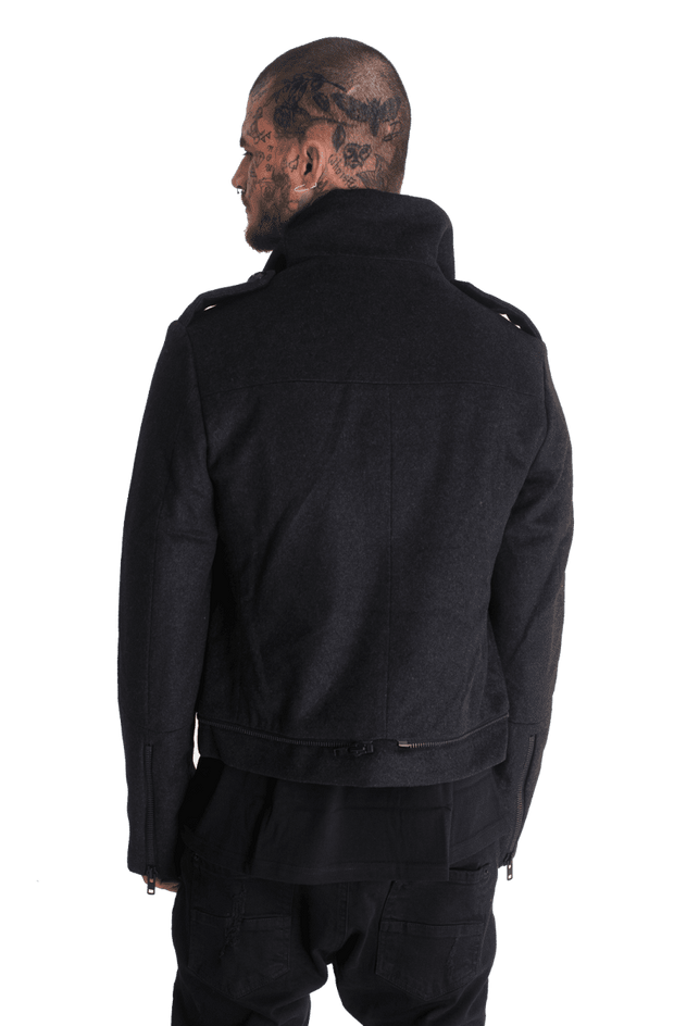 Lurkers Transformer wool / cashmere mix coat