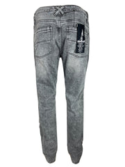 Vintage grey skinny denim